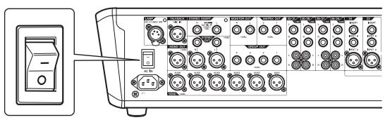 YAMAHA MGP32X/MGP24X - Préparation de l'alimentation - 1