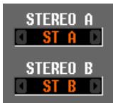YAMAHA PM5D/PM5D-RH V2 - Si vous le souhaitez, vous pourrez modifier l'affectation de la bande de canaux STEREO A/B (fader et touche [ON]). - 1