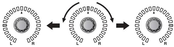 YAMAHA PM5D/PM5D-RH V2 - ② CSR (Rapport centre-côté) - 3