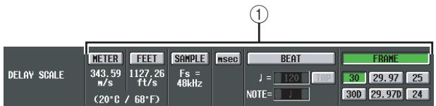 DELAY SCALE METER FEET SAMPLE msec BEAT FRAME 343.59 1127.26 Fs = 120 m/s ft/s 48kHz (20°C / 68°F) NOTE= J 30 29.97 25 30D 29.97D 24