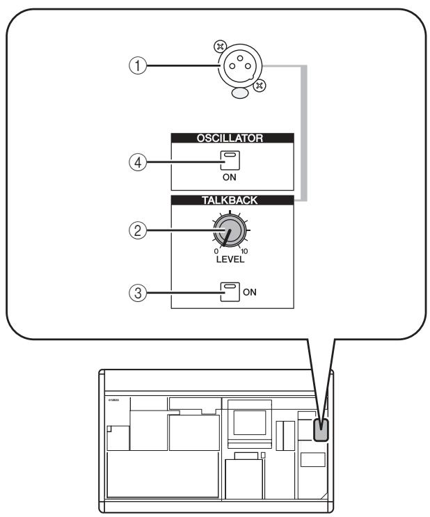YAMAHA PM5D/PM5D-RH V2 - A propos des sections TALKBACK/OSCILLATOR - 3