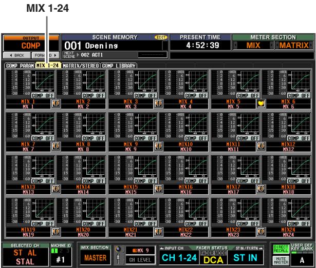 MIX 1-24 OUTPUT COMP 001 Openings PRESENT TIME 4:52:39 MIX MATRIX BRCK FORM 002 ACT1 COMP FORM MIX 1-24 MATRIX/SIEREO COMP LIBRARY MIX 1 MIX 1 MIX 2 MIX 2 MIX 3 MIX 3 MIX 4 MIX 4 MIX 5 MIX 5 MIX 6 MIX 7 MIX 7 MIX 8 MIX 8 MIX 9 MIX 9 MIX10 MIX10 MIX11 MIX11 MIX12 MIX12 MIX13 MIX13 MIX14 MIX14 MIX15 MIX15 MIX16 MIX16 MIX17 MIX17 MIX18 MIX18 MIX19 MIX19 MIX20 MIX20 MIX21 MIX21 MIX22 MIX22 MIX23 MIX23 MIX24 MIX24 SELECTED CH MACHIN ID MACHINE ID INPUT CH FADER STATUS STIN/FATIN LUBER OFF KEY BANK ST AL STAL #1 MASTER CH LEVEL CH 1-24 DCA ST IN ROUTE ROUTE A WRITE INPUT A ROUTE OUTPUT
