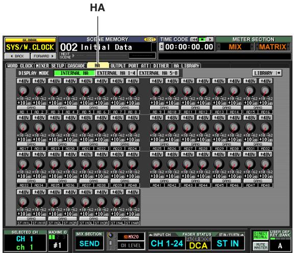 HA GLOBAL SYS.W. CLOCK 002 Initial Data TIME CODE CC 00:00:00.00 METER SECTION MIX MATRIX BLOCK FORWARD WORD CLOCK MIXER SETUP DRAINAGE HA OUTPUT PORT ATT OTHER HA LIBRARY DISPLAY MODE INTERNAL HA EXTERNAL HA 1-4 EXTERNAL HA 5-8 LIBRARY #4BV #4BU #4BV #4BV #4BV #4BV #4BV #4BV #4BV #4BV #4BV #4BV #10 10 10 10 10 10 10 10 10 10 10 10 10 10 10 10 10 #1 1 2 3 4 5 6 7 8 9 10 11 12 13 14 15 16 17 18 19 20 #4BV #4BU #4BV #4BV #4BV #4BV #4BV #4BV #4BV #4BV #4BV #4BV #10 10 10 10 10 10 10 10 10 10 10 10 10 10 #1 1 2 3 4 5 6 7 8 9 10 11 12 13 14 15 16 17 #4BV #4BU #4BV #4BV #4BV #4BV #4BV #4BV #4BV #4BV #4BV #10 10 10 10 10 10 10 10 10 10 10 #4BV #4BU #4BV #4BV #4BV #4BV #4BV #4BV #4BV #4BV #10 10 10 10 10 10 10 10 10 #4BV #4BU #4BV #4BV #4BV #4BV #4BV #4BV #4BV #10 10 10 10 10 10 10 #4BV #4BU #4BV #4BV #4BV #4BV #4BV #4BV #10 10 10 10 10 #4BV #4BU #4BV #4BV #4BV #4BV #4BV #10 10 10 10 #4BV #4BU #4BV #4BV #4BV #4BV #10 10 10 #4BV #4BU #4BV #4BV #4BV #4BV #10 10 #4BV #4BU #4BV #4BV #4BV #4BV #10 10 #4BV #4BU #4BV #4BV #4BV #10 10 #4BV #4BU #4B V S D A C D A C D A C D A C D A C D A C D A C D A C D A C D A C D A C D A C D A C D A C D A C D A C D A C D A C D A C D A C D A C D A C D A C D A C D A C D A C D A C D A C D A C D A C D A C D A C D A C D A C A C D A C D A C D A C D A C D A C D A C D A C D A C D A C D A C D A C D A C D A C D A C D A C D A C D A C D A C D A C D A C D A C D A C D A C D A C D A C D A C D A C D A C D A C D A C D A C D A C D