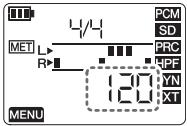 YAMAHA POCKETRAK PR7 - Métronome - 17