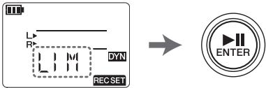 YAMAHA POCKETRAK PR7 - Empêcher des niveaux d'entrée trop élevés (commande de dynamique) - 4