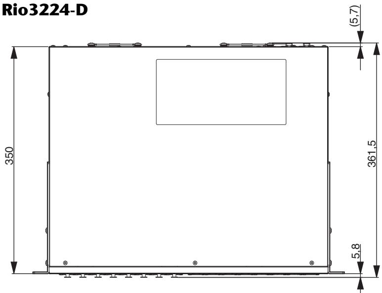 YAMAHA RIO3224-D/RIO1608-D - Dimensions - 1