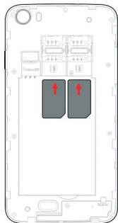 WIKO LENNY - - Installazione della scheda SIM - 1