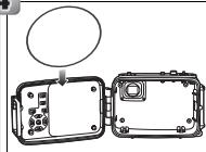 NIKON CAISSON ETANCHE FJ-CP1-JUSQU-A 3 M DE PROFONDEUR - Remplacement du joint - 1