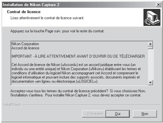 NIKON CAPTURE 2 - Lisez l'accord de licence. - 1