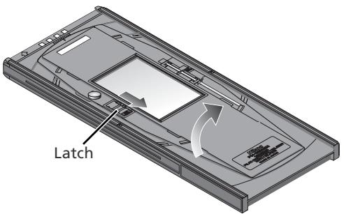 NIKON COOLSCAN 9000ED - Open the holder - 1