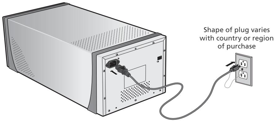 NIKON COOLSCAN 9000ED - Step 2—Connect the Power Cable - 3