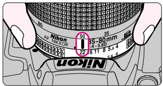 Nikon NIKOR 50 35-80mm 4.5-6.0 2.6-4 2.6-11 5.6-2 Akron