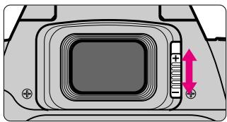 NIKON F60 - Réglage dioptrique du viseur/Cache oculaire - 1