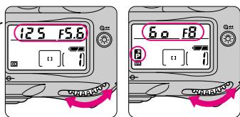 NIKON F80 - Décalage du programme - 1