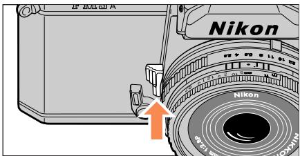 NIKON FM3A - Lever de contrôle de profondeur de champ - 1