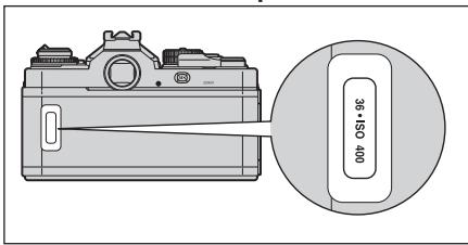 NIKON FM3A - Fenêtre témoin de présence de film - 1