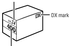 J55 24 400 DX mark