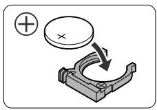 NIKON LITE TOUCH ZOOM 130ED-QD - Austauschen der Batterie in der Fernbedienung - 2