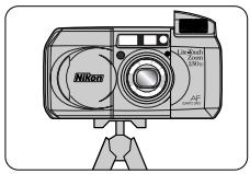 NIKON LITE TOUCH ZOOM 130ED-QD - Using the self-timer - 1