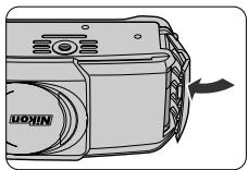 NIKON LITE TOUCH ZOOM 130ED-QD - Install a new battery. - 1