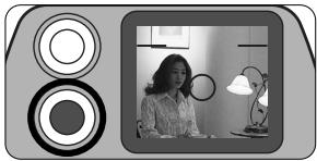 NIKON LITE TOUCH ZOOM 70WS-QD - Vérifiez si le témoin vert s'allume momentanément et prenez la photo. - 1