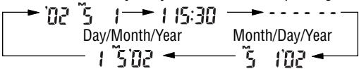 NIKON LITE TOUCH ZOOM 70WS-QD - Select the date/time indicator by pressing the MODE button. - 2