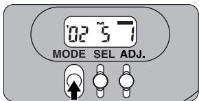NIKON LITE TOUCH ZOOM 70WS-QD - Select the date/time indicator by pressing the MODE button. - 1