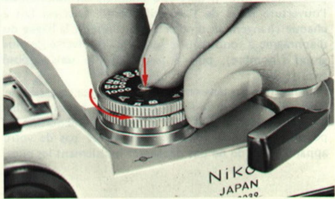 NIKON NIKKORMAT EL - Barillet des vitesses - 2