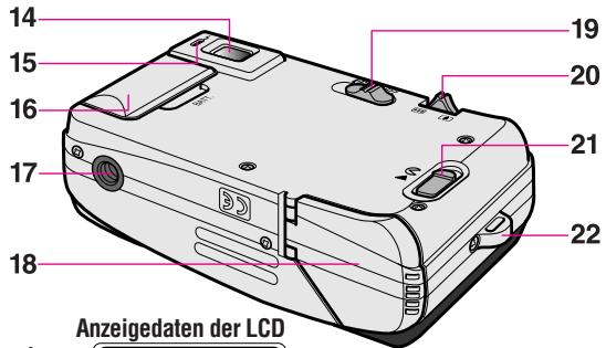 NIKON NUVIS 200 - Anzeigedaten der LCD - 1