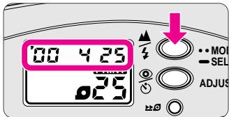 NIKON NUVIS 200 - Einstellung des Datum und der Uhrzeit - 4