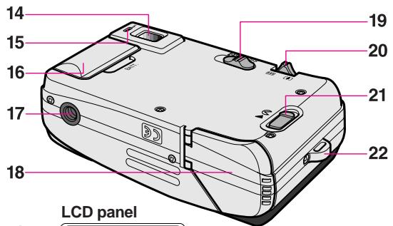 NIKON NUVIS 200 - LCD panel indications - 1