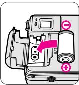 NIKON NUVIS 200 - Installing the battery/ Checking battery power - 2