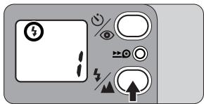 NIKON ONE TOUCH ZOOM 90-QD - Mode de flash imposé - 1