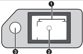 NIKON ONE TOUCH ZOOM 90-QD - Indications dans le viseur - 1