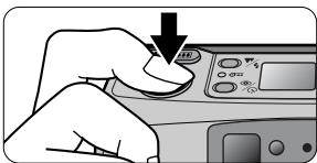 NIKON ONE TOUCH ZOOM 90-QD - Slowly press the Shutter Release button all the way. - 1