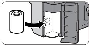 NIKON ONE TOUCH ZOOM 90-QD - Install a new battery. - 1