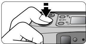 NIKON ONE TOUCH ZOOM 90-QD - Sollicitez légèrement le bouton et vérifie si le témoin vert s'allume. - 1