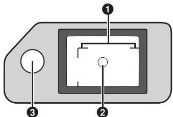 NIKON ONE TOUCH ZOOM 90-QD - Indications in the viewfinder - 1