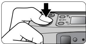 NIKON ONE TOUCH ZOOM 90S-QD - Drücken Sie den Auslöser nun langsam ganz nach unten. - 1