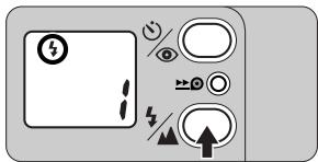 NIKON ONE TOUCH ZOOM 90S-QD - Mode de flash imposé - 1