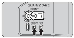 NIKON ONE TOUCH ZOOM 90S-QD - Correcting the date and time - 1