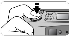 NIKON ONE TOUCH ZOOM 90S-QD - Lightly press the Shutter Release button halfway. - 1