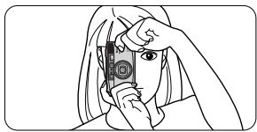 NIKON ONE TOUCH ZOOM 90S-QD - Halten Sie die Kamera fest. - 2