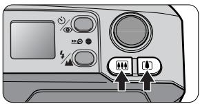 NIKON ONE TOUCH ZOOM 90S-QD - Appuyez sur le bouton de zoom pour composer l'image. - 1