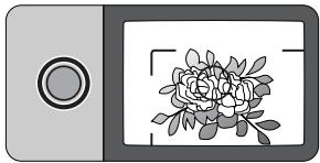 NIKON ONE TOUCH ZOOM 90S-QD - Vergewissern Sie sich, daß die grüne LED aufleucht, und drücken Sie dann den Auslöser. - 1