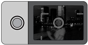 NIKON ONE TOUCH ZOOM 90S-QD - Vergewissem Sie sich, daß die grüne LED aufleucht, und drücken Sie dann den Auslöser. - 1