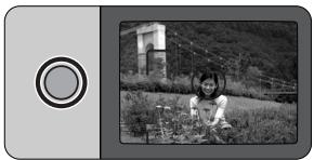 NIKON ONE TOUCH ZOOM 90S-QD - Center the autofocus spot mark on the main subject, then lightly press the Shutter Release button halfway. - 1