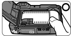 NIKON ONE TOUCH ZOOM 90S-QD - Ziehen Sie den Filmfang bis zur roten Markierung hersa. - 3