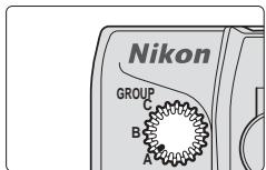 NIKON SB-R200 - Réglage d'un numéro de canal sur les flashes asservis - 1