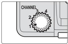 NIKON SB-R200 - Réglage d'un numéro de canal sur le flash contrôleur - 1